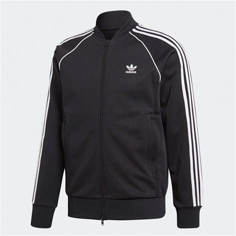 schwarze adidas jacke schriftzug|Schwarze Jacken .